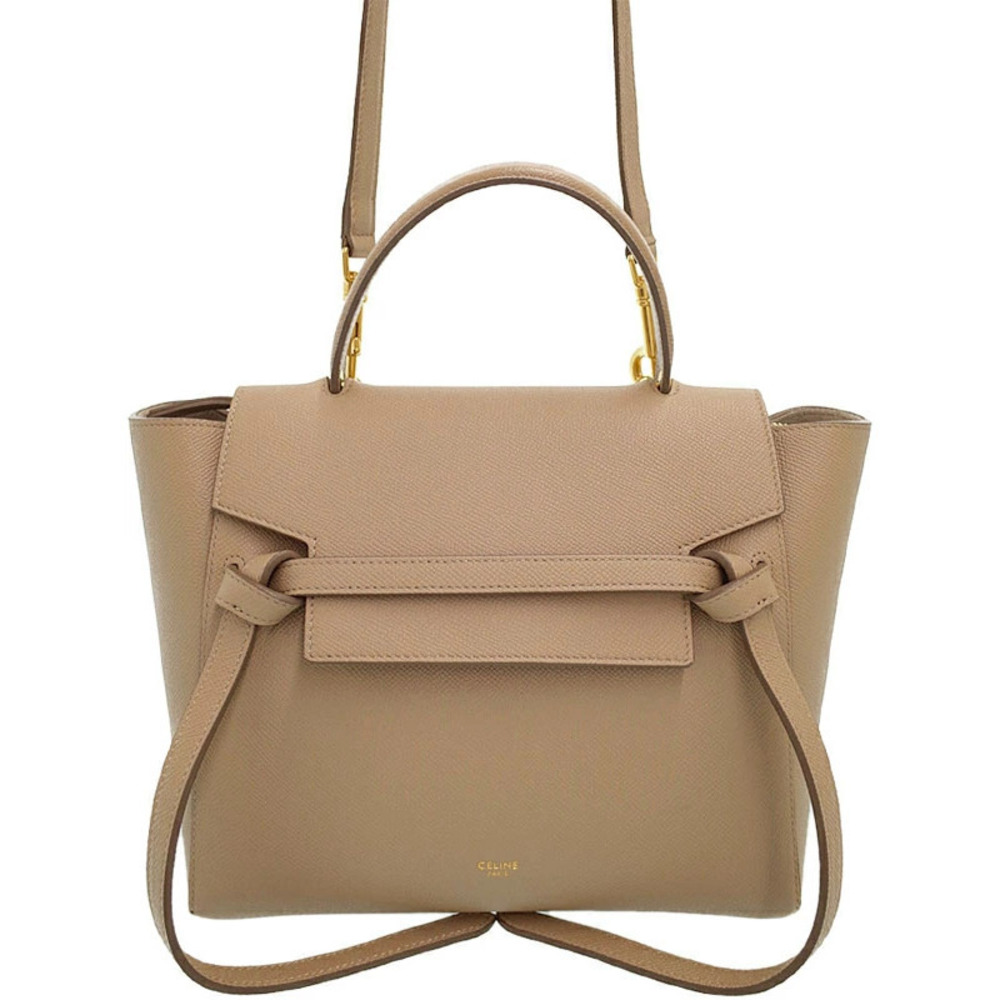 Celine Belt Bag 2way Crossbody Calfskin Leather